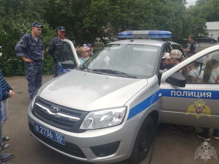 В Подмосковье сотрудники вневедомственной охраны присоединились к Всероссийской акции «прокачай лето!»
