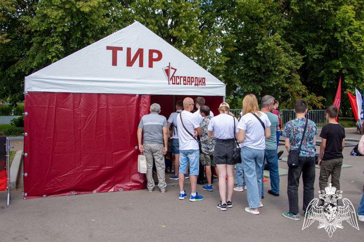 Главное управление Росгвардии по Московской области представило интерактивный «Тир» на ведомственном форуме