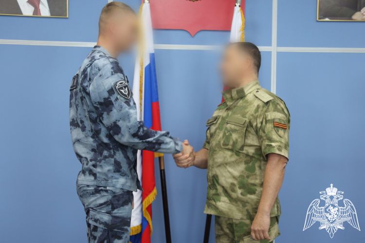 Росгвардейцам – участникам специальной военной операции вручены государственные награды