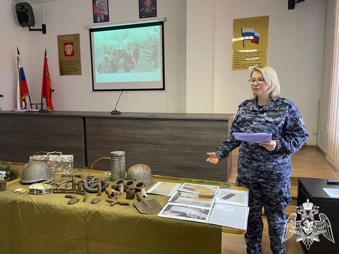 В подмосковном главке Росгвардии проведена акция «Блокадный хлеб»  (Видео)