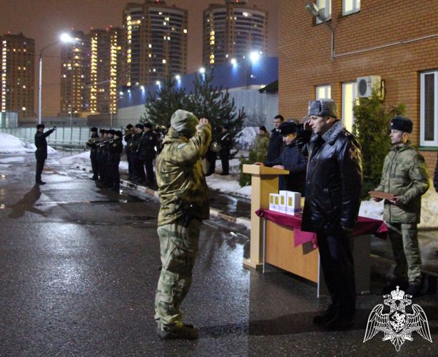 В Реутово состоялось чествование бойцов спецподразделений Росгвардии, выполнявших служебный долг на территории Северо-Кавказского региона (Видео)