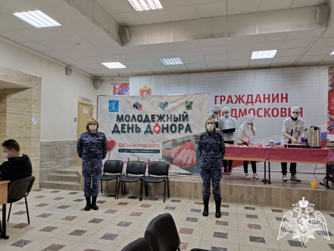 Росгвардейцы Подмосковья приняли участие в акции «От сердца к сердцу»