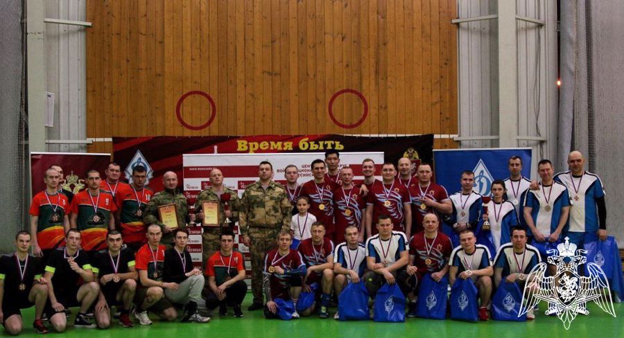Команда ГУ Росгвардии по Московской области заняла второе место на чемпионате Центрального округа Росгвардии по волейболу