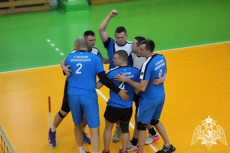 Команда ГУ Росгвардии по Московской области заняла второе место на чемпионате Центрального округа Росгвардии по волейболу