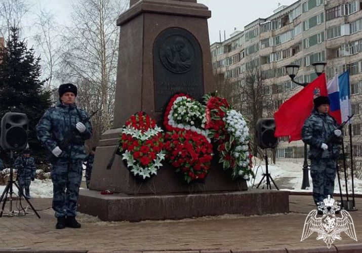 В Подмосковье почтили память сотрудников ОМОН «Пересвет» и «Русич», погибших при исполнении служебно-боевых задач