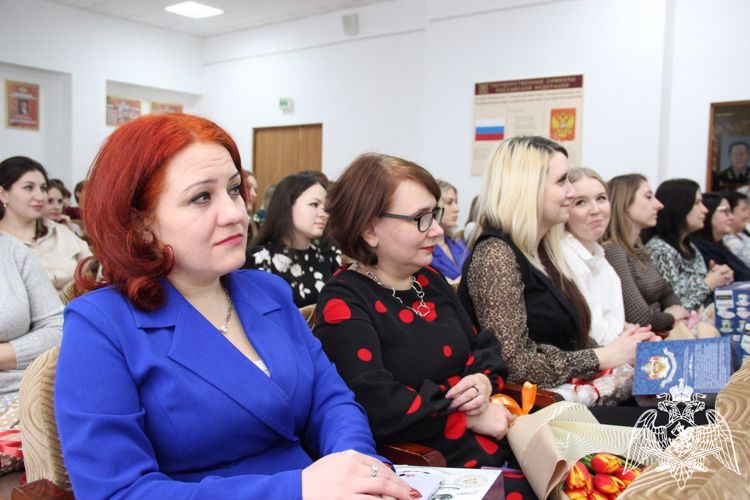 В Подмосковном главке Росгвардии прошло мероприятие, посвященное 8 марта (Видео)