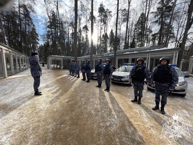 Сотрудники Росгвардии обеспечивают охрану Государственных музеев в Подмосковье (Видео)