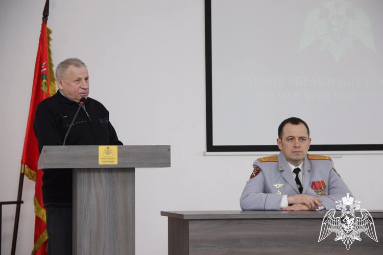 В Главном управлении Росгвардии по Московской области состоялось мероприятие, посвященное Дню войск национальной гвардии Российской Федерации!