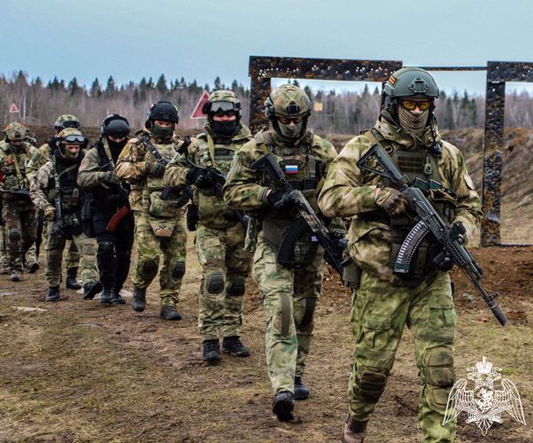 В Подмосковье проведена тренировка спецподразделений Росгвардии 