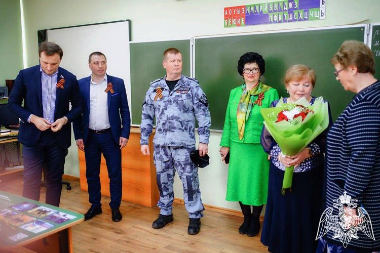 «Парты Героев» памяти погибших сотрудников ОМОН «Пересвет» открыли в Подмосковье