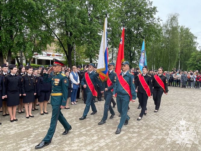 Офицер Росгвардии Подмосковья принял участие в церемонии принятия присяги курсантами «Гвардейской смены»