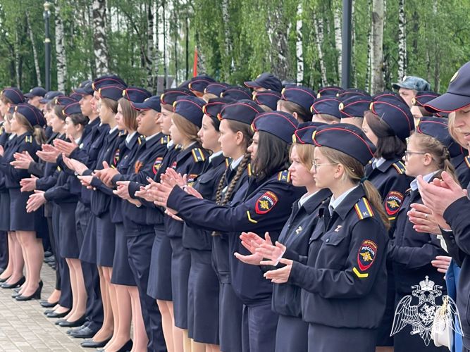 Офицер Росгвардии Подмосковья принял участие в церемонии принятия присяги курсантами «Гвардейской смены»
