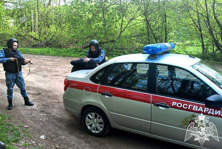 Сотрудники Росгвардии в Подмосковье задержали мужчину, подозреваемого в убийстве