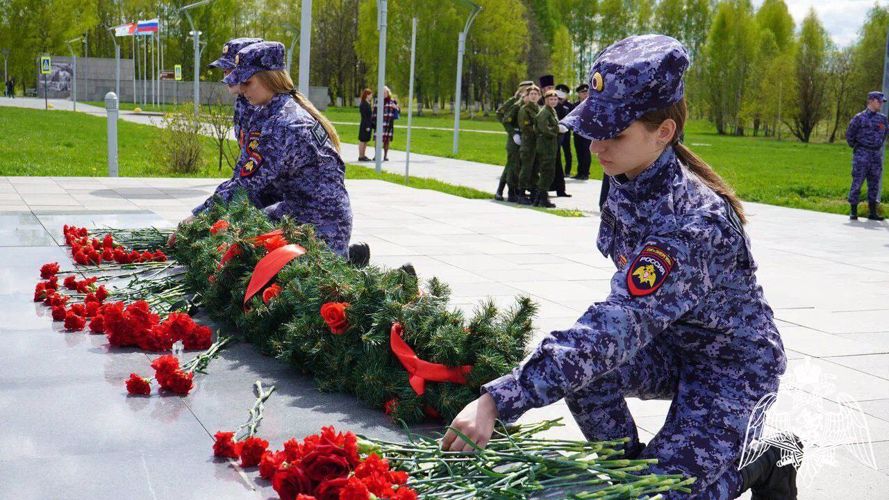 Патриотическая акции «Поклонимся» стартовала в Главном управлении Росгвардии по Московской области (Видео)