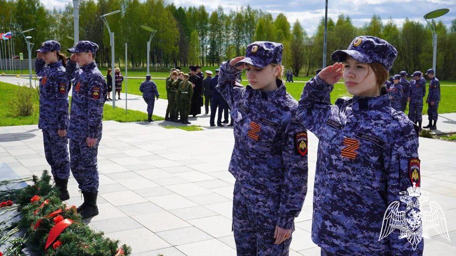 Патриотическая акции «Поклонимся» стартовала в Главном управлении Росгвардии по Московской области (Видео)