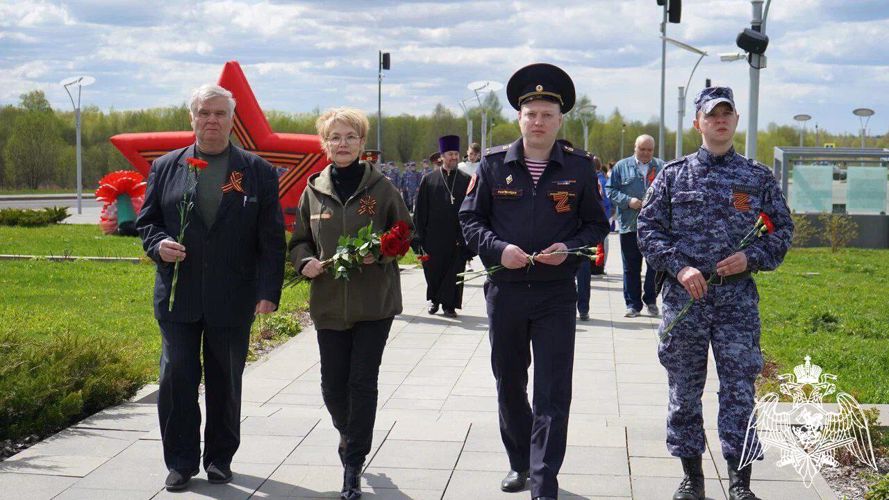 Патриотическая акции «Поклонимся» стартовала в Главном управлении Росгвардии по Московской области (Видео)