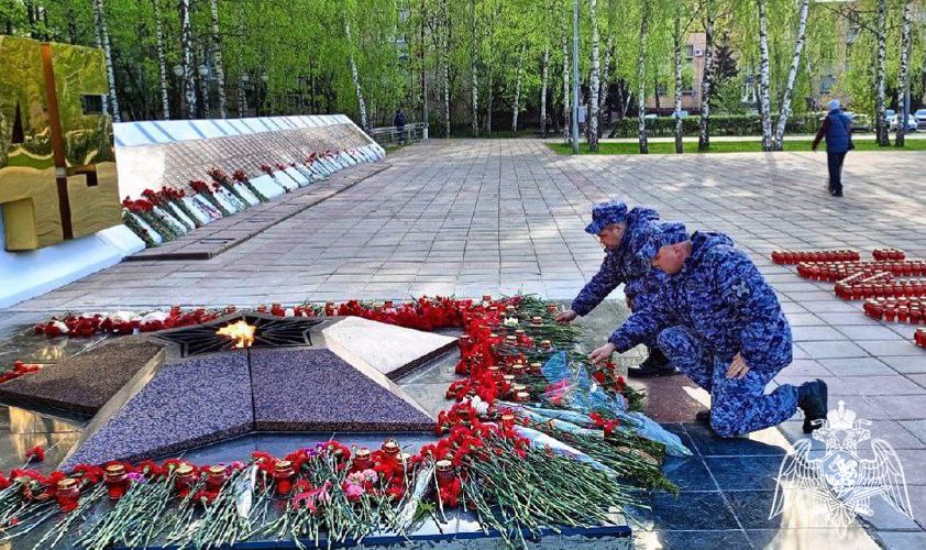 Патриотическая акция «Поклонимся» завершилась в Подмосковье (Видео)