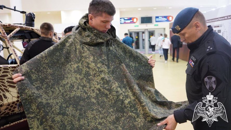 Главное управление Росгвардии по Московской области представило свои экспонаты на выставке «День передовых технологий обеспечения безопасности личности, общества и государства-2023»