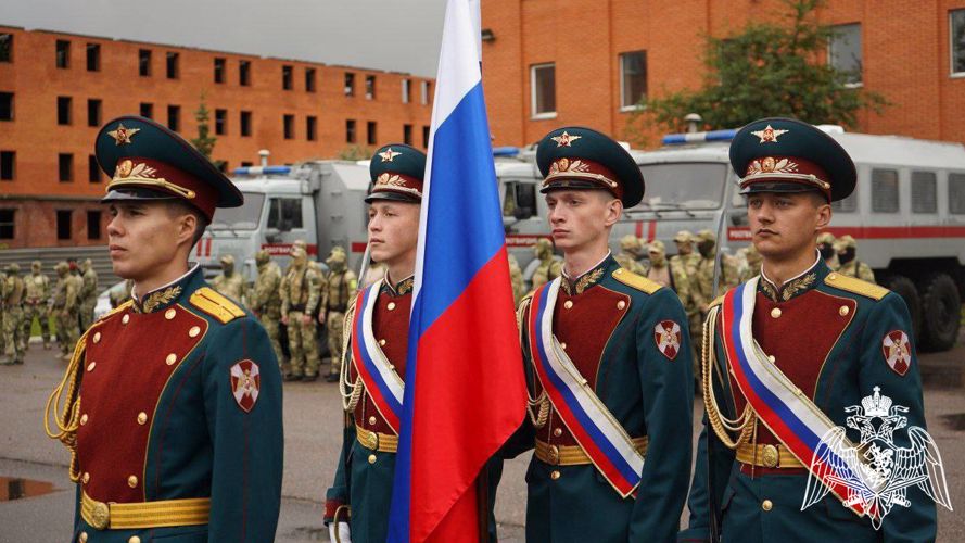 Сотрудники подмосковных спецподразделений Росгвардии, выполнявшие служебный долг на Северном Кавказе вернулись из очередной командировки (Видео)