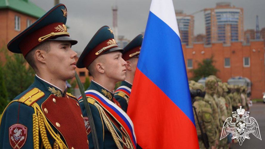 Сотрудники подмосковных спецподразделений Росгвардии, выполнявшие служебный долг на Северном Кавказе вернулись из очередной командировки (Видео)