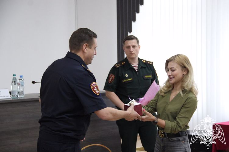 В подмосковном главке Росгвардии состоялась рабочая встреча с представителем телеканала «360»