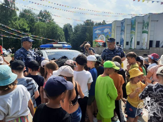 Росгвардейцы Подмосковья провели акцию «Каникулы с Росгвардией»