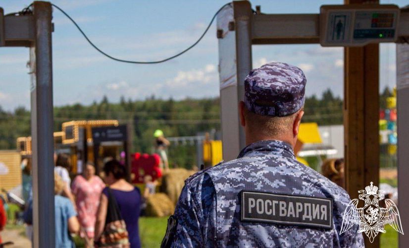 Подмосковные росгвардейцы обеспечили правопорядок на фестивале «Сыр. Пир. Мир»