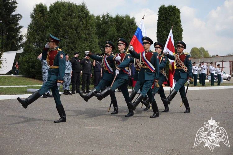 Личному составу Подольского ОМОН "Русич" представлен новый командир отряда