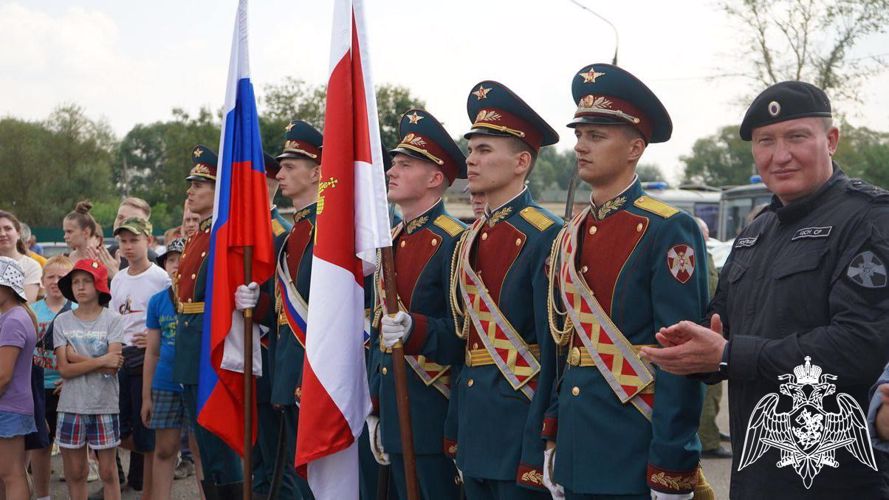 Личному составу Подольского ОМОН "Русич" представлен новый командир отряда