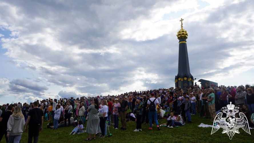 В Подмосковье росгвардейцы обеспечили правопорядок на Международном военно-историческом фестивале «День Бородина — 2023»