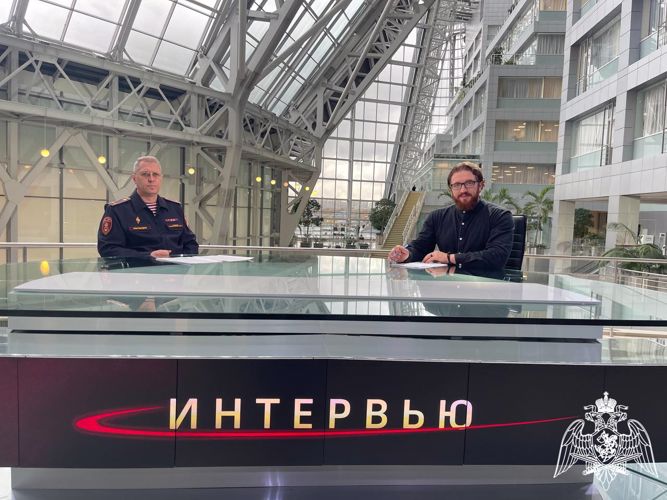 Офицеры Управления вневедомственной охраны ГУ Росгвардии по Московской области стали гостями теле- и радиоэфиров