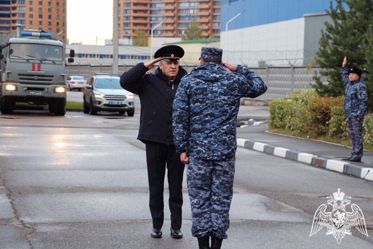 Сотрудники подмосковных спецподразделений Росгвардии, выполнявшие служебный долг на Северном Кавказе, вернулись из очередной командировки