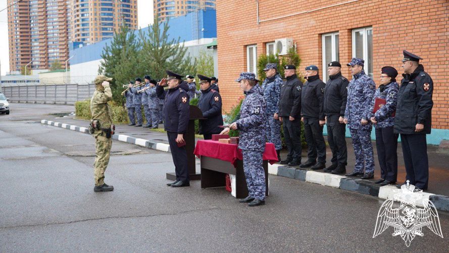 Сотрудники подмосковных спецподразделений Росгвардии, выполнявшие служебный долг на Северном Кавказе, вернулись из очередной командировки