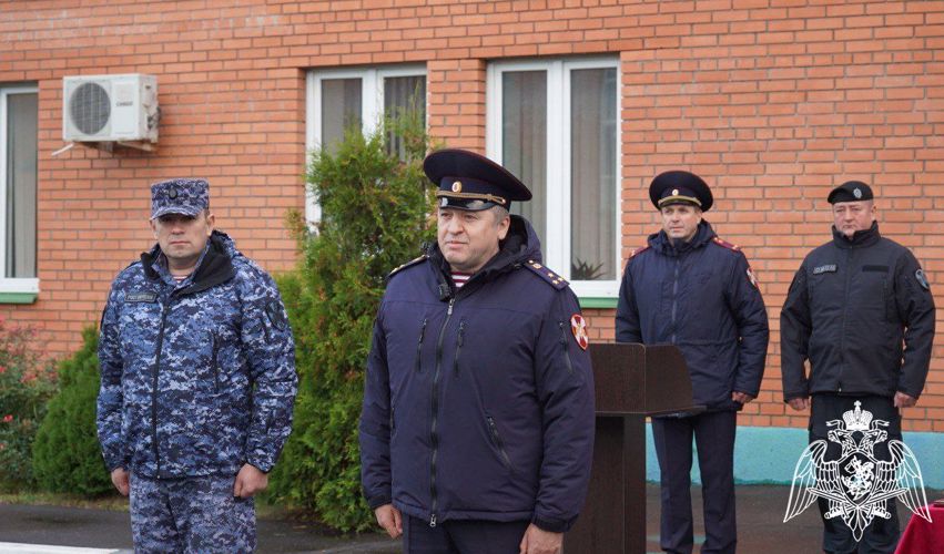 Сотрудники подмосковных спецподразделений Росгвардии, выполнявшие служебный долг на Северном Кавказе, вернулись из очередной командировки