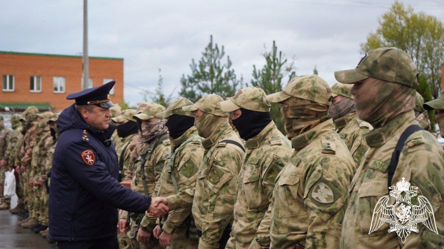 Сотрудники подмосковных спецподразделений Росгвардии, выполнявшие служебный долг на Северном Кавказе, вернулись из очередной командировки