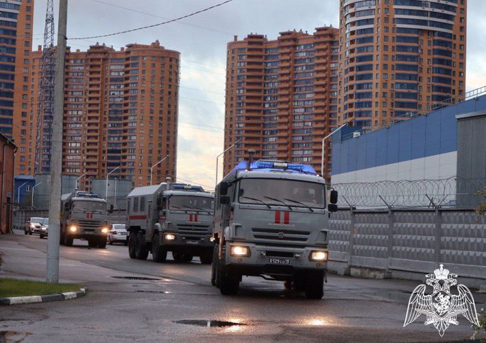 Сотрудники подмосковных спецподразделений Росгвардии, выполнявшие служебный долг на Северном Кавказе, вернулись из очередной командировки