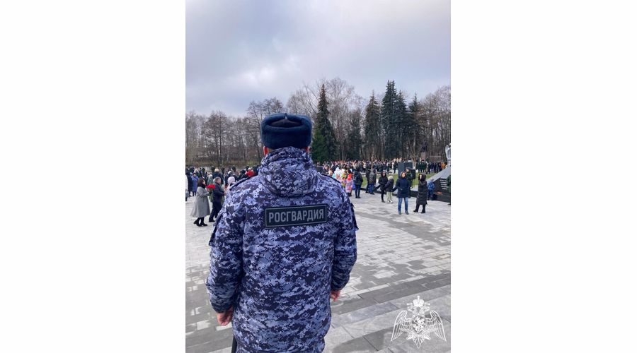 В Подмосковье росгвардейцы обеспечивают правопорядок во время празднования Дня народного единства