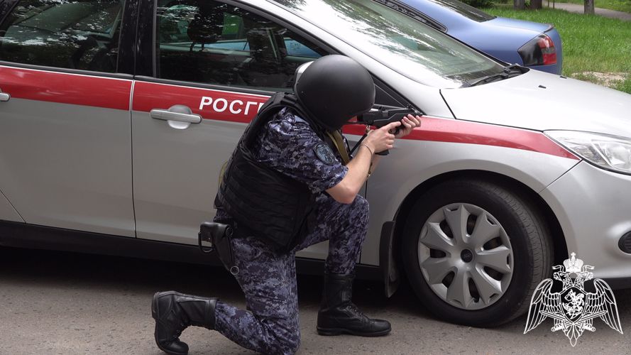 Подмосковные росгвардейцы задержали подозреваемого в хулиганстве в подъезде своего дома
