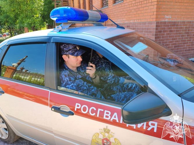 Сотрудники Росгвардии задержали мужчину, подозреваемого в угрозе убийством