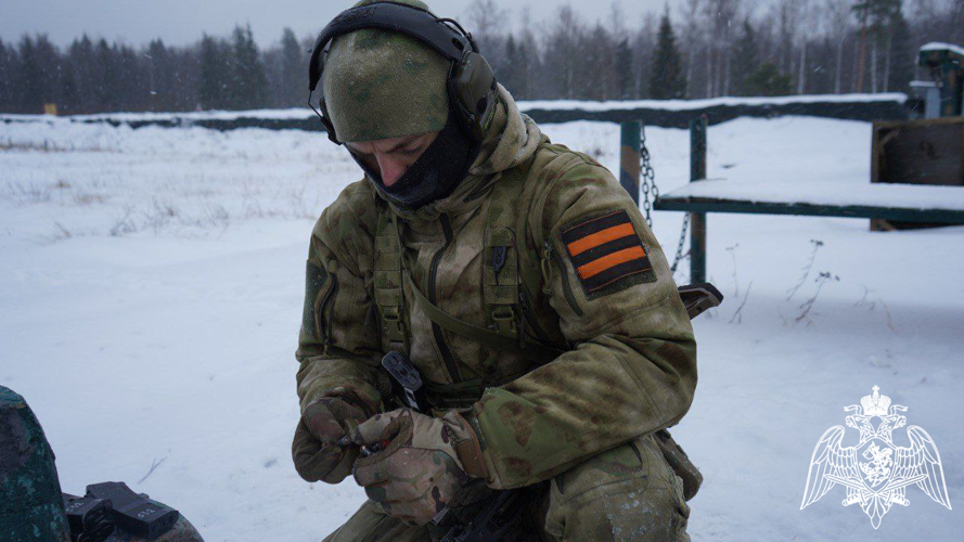 Сотрудники подмосковного СОБР «Булат» Росгвардии провели занятия в полевых условиях