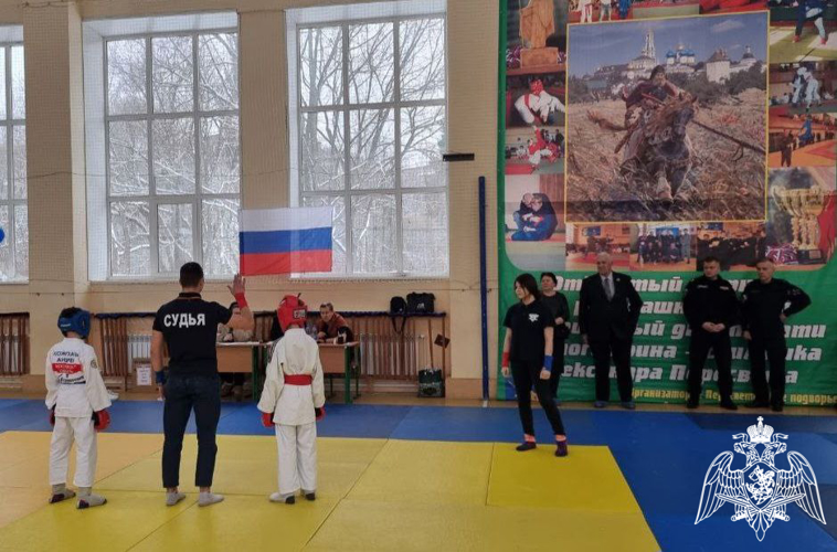 Воспитанники подшефного военно-патриотического клуба ОМОН «Пересвет» Росгвардии стали призерами турнира по рукопашному бою