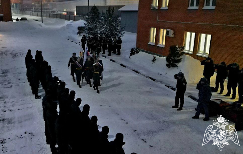 Сотрудники подмосковных спецподразделений Росгвардии, выполнявшие служебный долг на Северном Кавказе, вернулись из очередной командировки