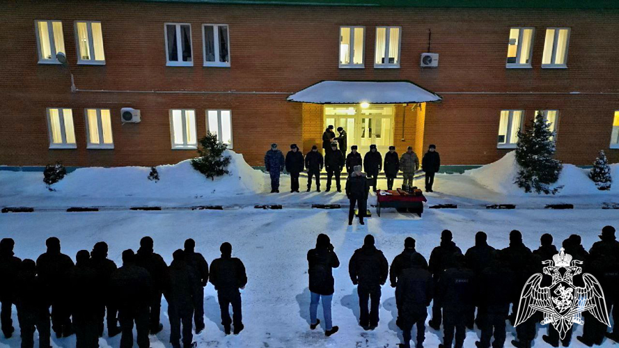 Сотрудники подмосковных спецподразделений Росгвардии, выполнявшие служебный долг на Северном Кавказе, вернулись из очередной командировки