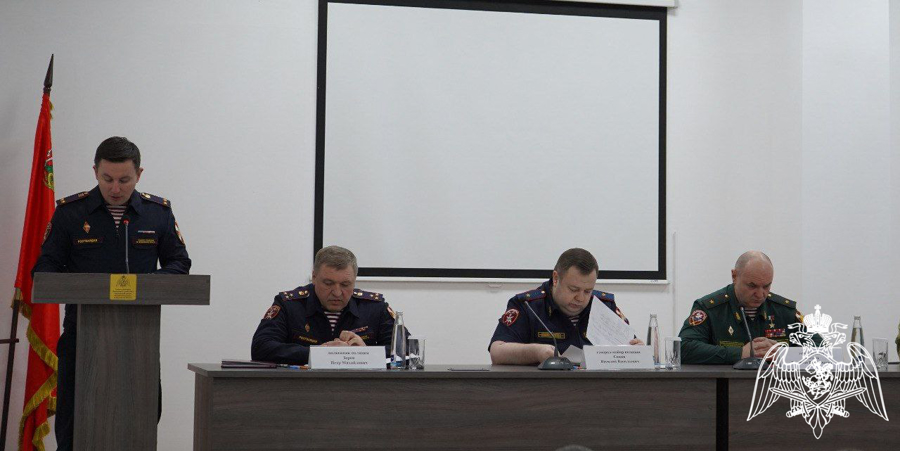 Личному составу Главного управления Росгвардии по Московской области представили нового руководителя