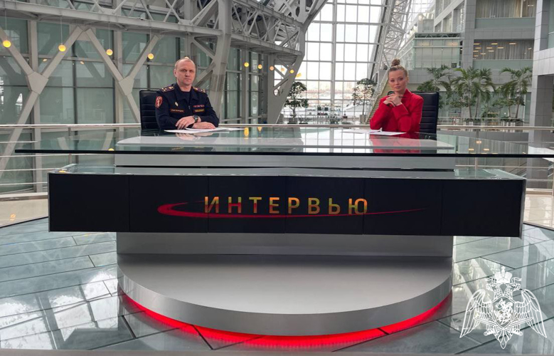 Офицеры Центра лицензионно-разрешительной работы ГУ Росгвардии по Московской области стали гостями теле- и радиоэфиров
