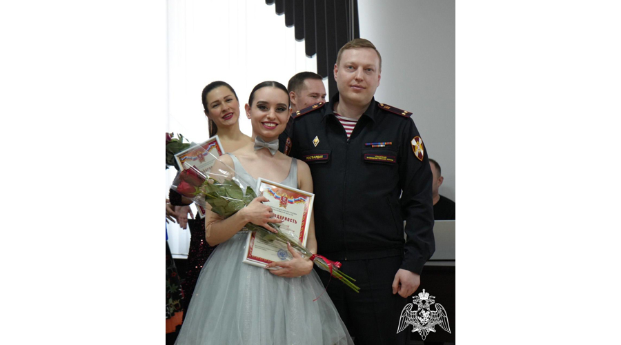 В Подмосковном главке Росгвардии прошел концерт в честь празднования Междунаровного женского дня