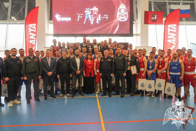 Команда подмосковного главка Росгвардии стала бронзовым призером чемпионата Центрального округа по боксу (видео)