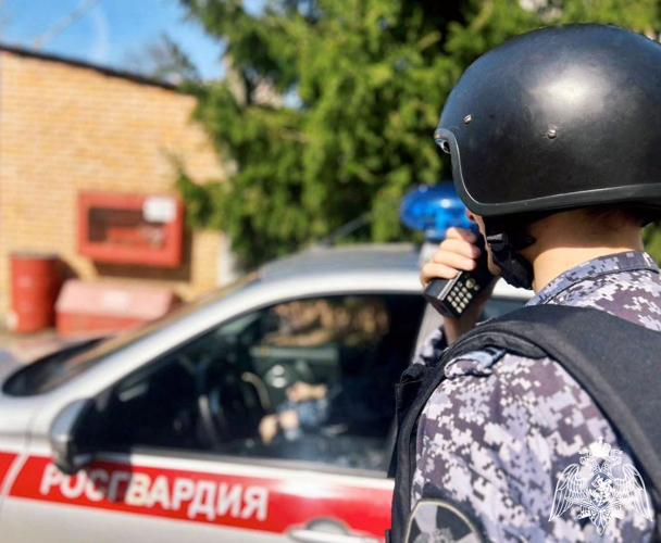 В Подмосковье сотрудники Росгвардии по горячим следам задержали подозреваемого в краже из магазина техники