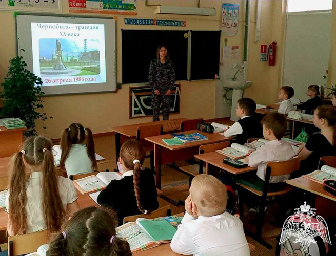 В Подмосковье сотрудники Росгвардии провели тематические  мероприятия, посвященные Дню памяти погибших в радиационных авариях и катастрофах