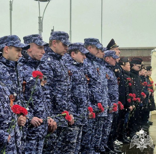 Патриотическая акция «Поклонимся» прошла в Главном управлении Росгвардии по Московской области
